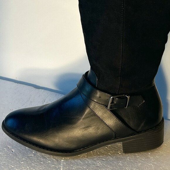 Rampage SZ 9W Ireena Knee High Wide Calf Riding Boot equestrian western moto - Picture 6 of 8